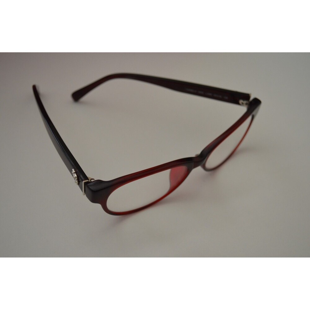 CHANEL 3243 c.539 Tweed Bordeaux Brown Red Eyeglasses Frames Italy 53-16-135 - Picture 14 of 15